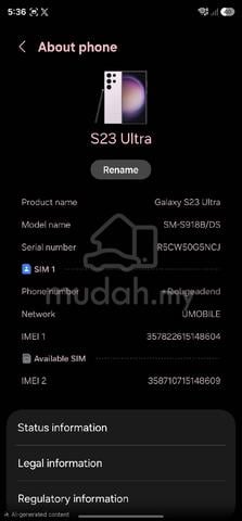 samsung s23 ultra 512gb - photo 3 of 3