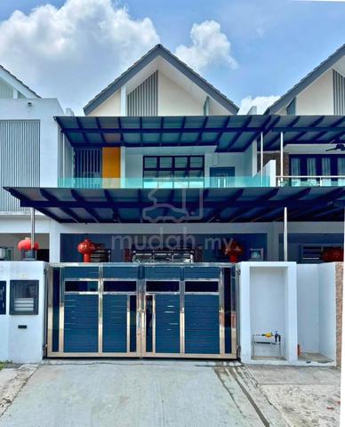 Meridin East Orchid 2 Storey Terrace House For SALE Renovated Freehold 1