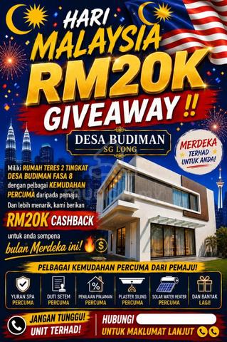 Beli Rumah dapat 20k! (+ FREE SPA, STAMP ETC) 1