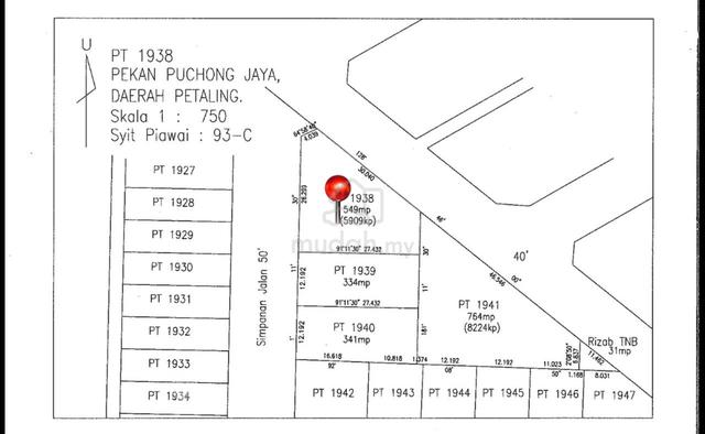 CORNER LOT & BUNGALOW LOT! Jln Tiong, Puchong Jaya, Puchong 1