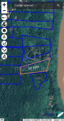 Tanah 3 ekar rapat sungai lebir, manek urai 1