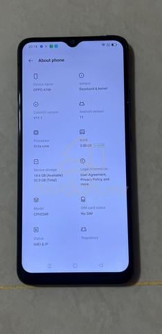 oppo a16k..32gb 3ram+1ram - photo 2 of 3