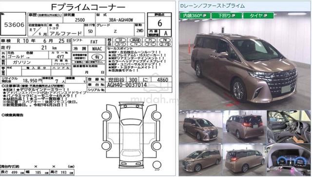 2025 Toyota ALPHARD 2.5 Z JBL New Car Full Spec 6A - 2