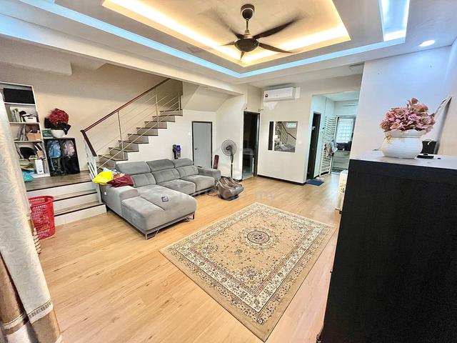 OPEN FACING  RENO Double Storey Terrace Irama Perdana LBS Puncak Alam 1