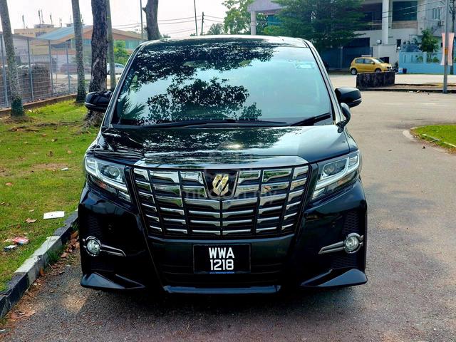 2017 Toyota ALPHARD 2.5 TYPE BLACK (A) - 2