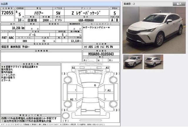 2023 Toyota HARRIER 2.0 Z Leather Bodykit D/Meter - 2