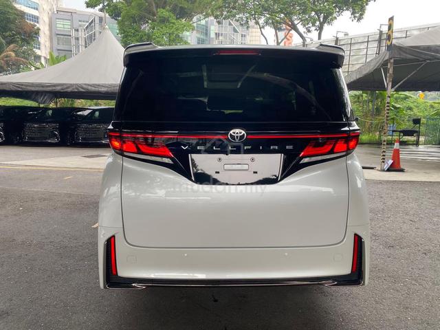2025 TOYOTA VELLFIRE 2.4 Z New Car Black Interior - 5