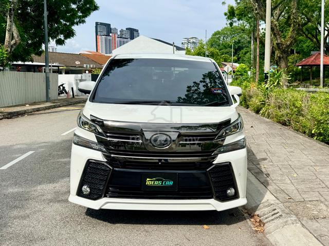2016 Toyota VELLFIRE 2.5 Z GOLDEN EYES (A) JBL SET - 2