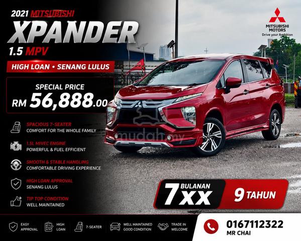 -2021 Mitsubishi XPANDER 1.5 MPV (A) 360CAM F/LOAN - 1