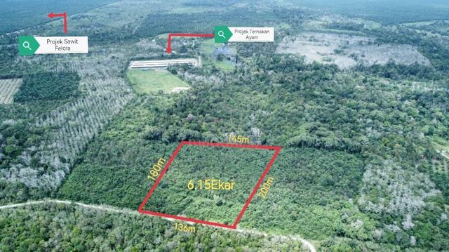 Tanah Pertanian KG. Semangat 6.15 Ekar Freehold Opentitle 1