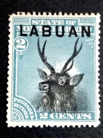 North Borneo 1894 Overprint Labuan 2c MH Stamp - Hobby & Collectibles ...