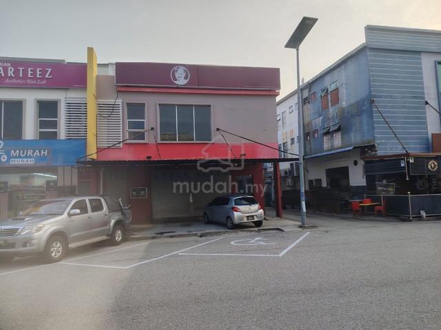 RENT End Lot Double Storey Shop Lot, Lukut Town Center, Port Dickson 1