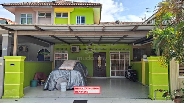 1.5 TINGKAT STRATEGIC💥 3🛏️🔥FULLOAN❗NEGO✅LUAS⚡ Taman Rakyat Mergong 1