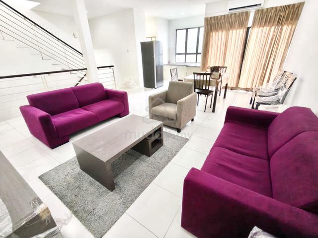 MJC One Residency Gated & Guarded 1.5 Storey Townhouse For Rent 1