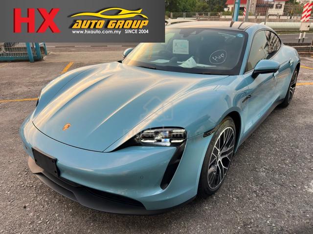 2024 Porsche TAYCAN 6A/2700KM FROZEN BLUE NEW CAR - 1