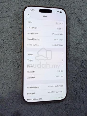 Iphone 17 Pro 512GB (ORANGE) - photo 3 of 5