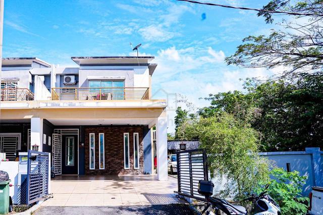CORNER LOT 2 Storey House Camelia Xtra Perdana Heights College Mantin 1