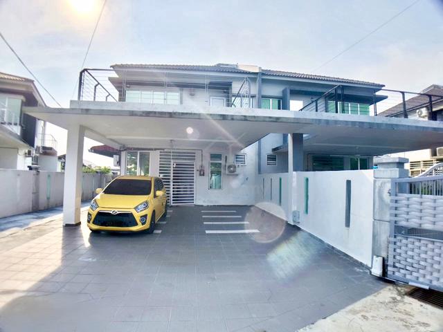 Freehold MCL Semi D 2 Tingkat Taman Bertam Perdana Pulau Gadong Melaka 1