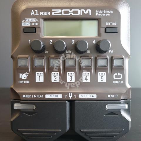 Zoom A1 Four Acoustic Instrument Multi-Effect - Music Instruments