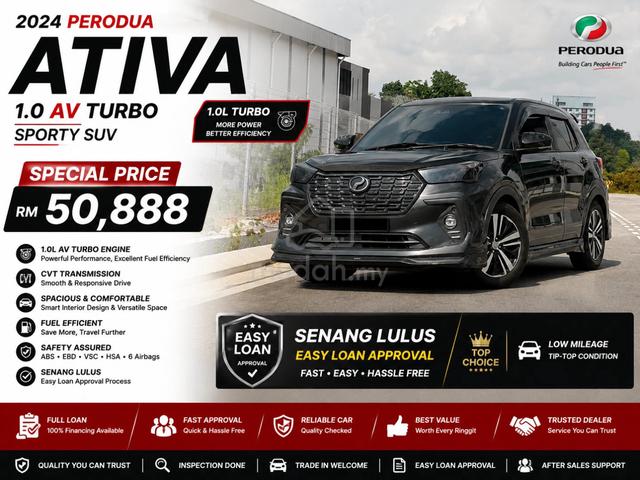 2024 Perodua ATIVA 1.0 AV (A) Modellista Bodykits - 1
