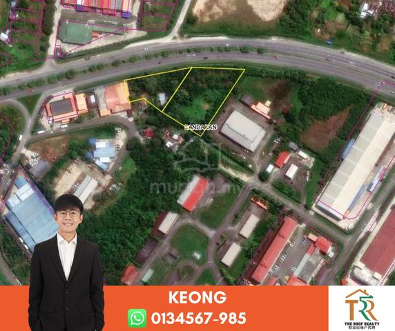 Batu 3.5 Land For Sale | Industrial Zoning | Main Road | CL 60 1