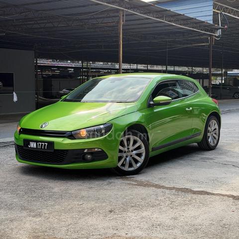 VW SCIROCCO 1.4(A)⭐Acc&Flood Free⭐ORI⭐90% Like New - 1