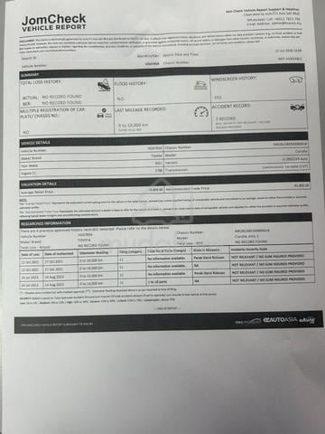 2021 Toyota COROLLA 1.8 ALTIS G(A)NO PRO FEE OTR - 3