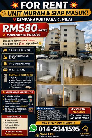 Apartment Cempakapuri 1