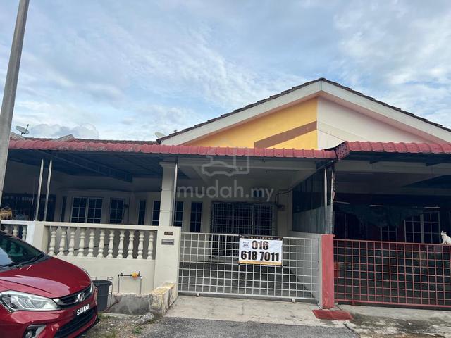single storey terrace teluk intan taman intan mutiara 7 for sale 1