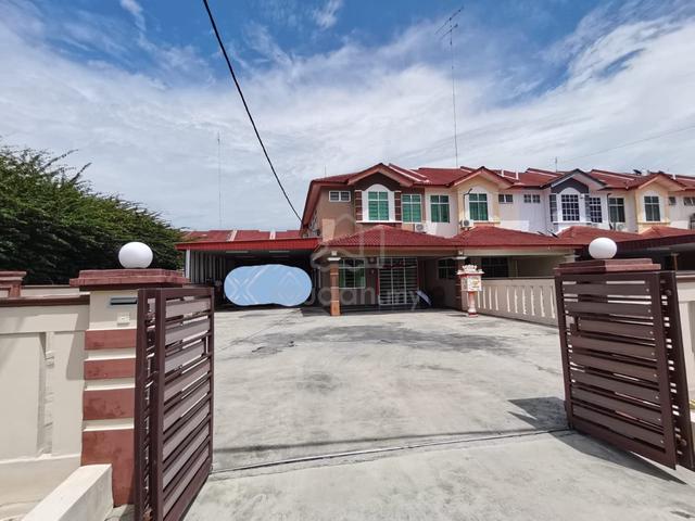 Muar town taman sri cempaka double storey terrance house for sale 1