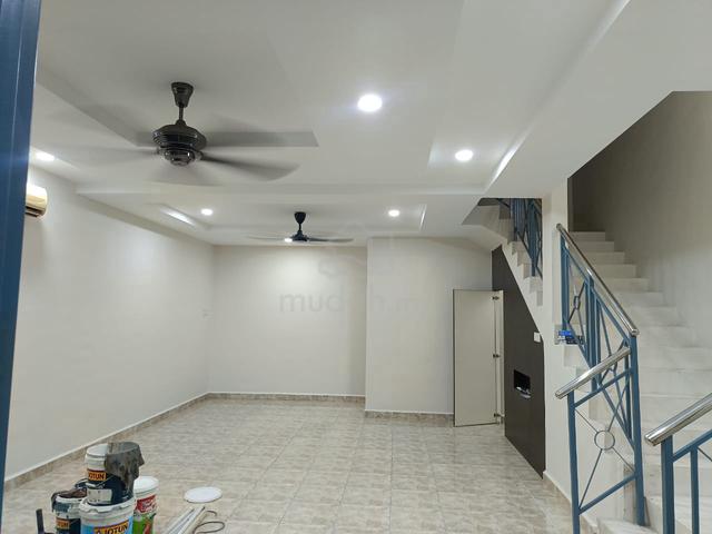 Taman seruling emas sungai jawi penang for rent double storey house 1