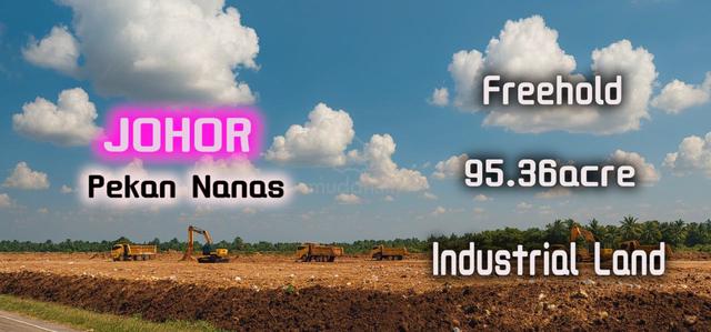 Johor Pekan Nanas 95.36acre Freehold Light & Medium Industrial Land 1