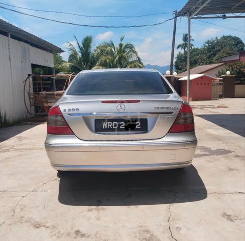 2008 Mercedes Benz E-CLASS 1.8 200 K ELEGANCE - 2