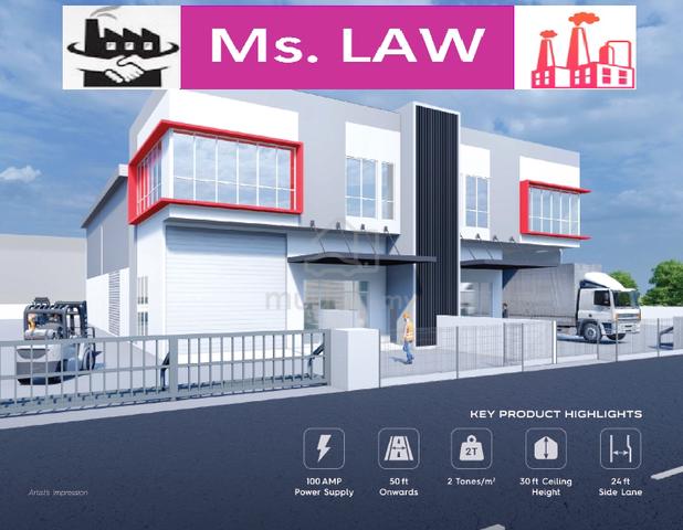 New 2 Storey Semi D Factory Project at Permatang Tinggi Bukit Minyak 1
