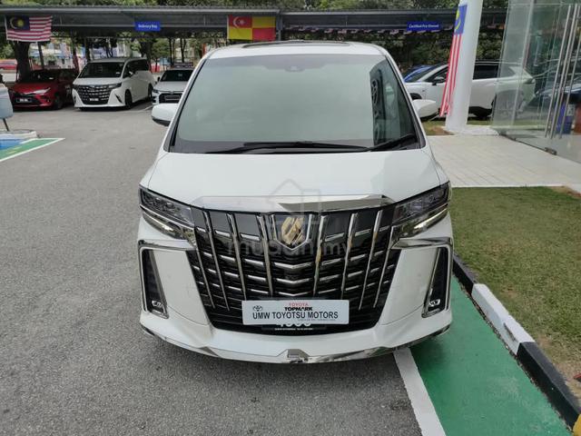 2021 Toyota ALPHARD 2.5 GOLDEN EYES (A) -24666KM- - 3