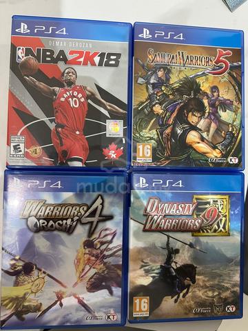 Ps4 games 4pcs - Games & Consoles for sale in Johor Bahru, Johor