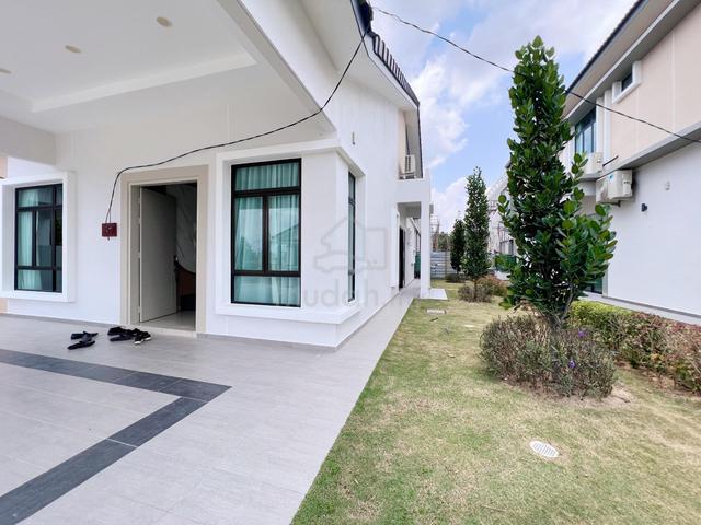 FREE Kitchen Cabinet Full Loan Freehold 1 Storey Semi D Jasin Mydin 1