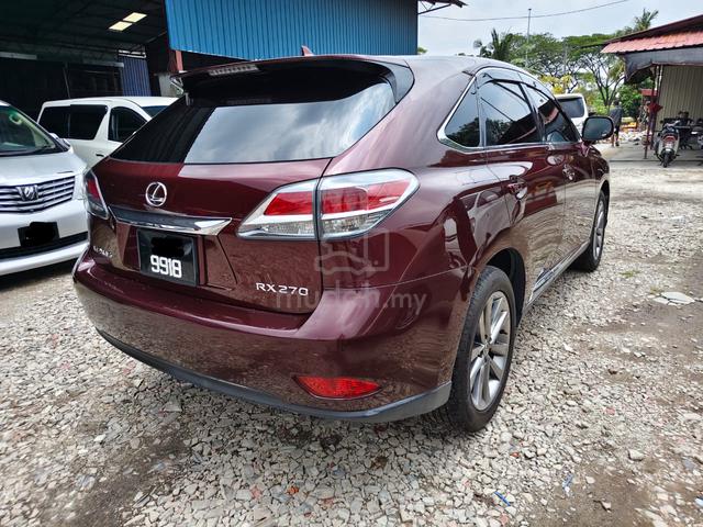 2018 OTR Lexus RX270 2.7 FACELIFT (A) POWER BOOT - 3