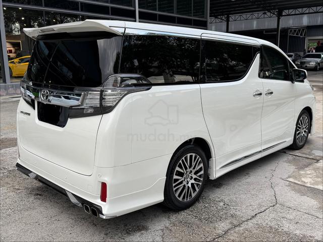 2016 Toyota VELLFIRE 2.5 ZG Modelista Sunroof Alpi - 3