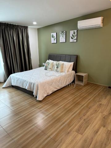 Furnished Master Room with Attached Bathroom for Rent at Bukit Banyan 1