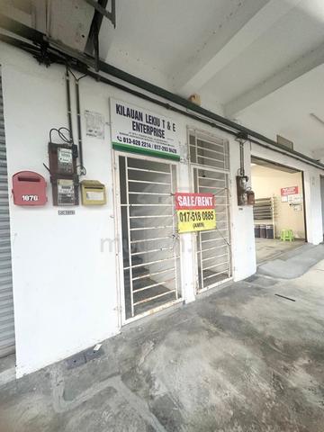 1st floor shoplot unit mengadap jalan jasin bestari 1