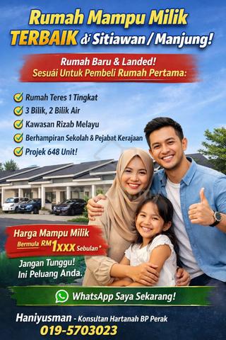 Projek Perumahan Termurah Di Seri Manjung 1