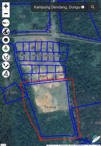 TANAH 4.5 EKAR UNTUK DiJUAL (DUNGUN) 1