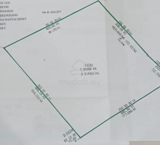 Tanah Tepi Jalan Dekat Aport Kerteh, Trg 1