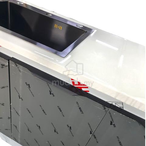 Epoxy Top Kitchen Cabinet Sink Set 120cm - photo 4 of 6