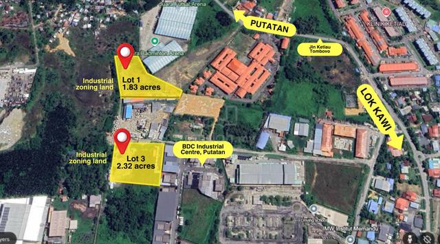 KK Penampang Putatan Lok Kawi Industrial Land Warehouse Factory 1