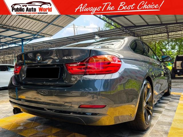 Bmw 420i GRAN COUPE M SPORT 2.0 (A) Yr2015 WARANTY - 2