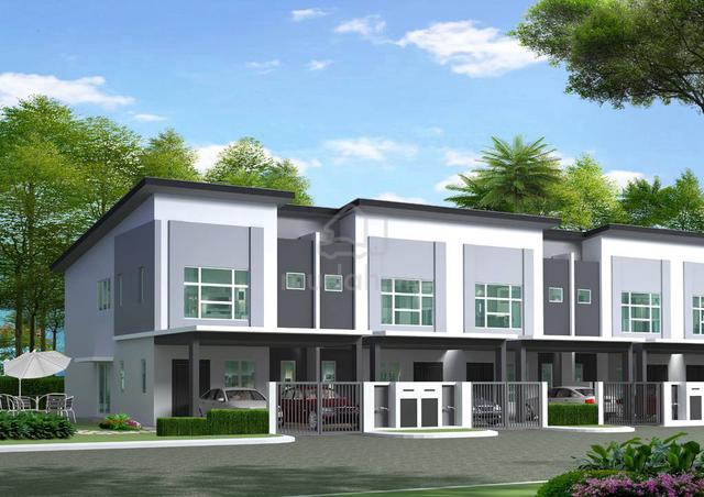 [NEW HOUSE] Dua Tingkat Shah Alam Sek29 Ruang Tamu yang Luas 1