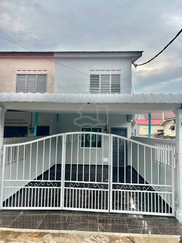 Taman Sri Temenggong, Muar, Double Storey Low Cost End Lot 1