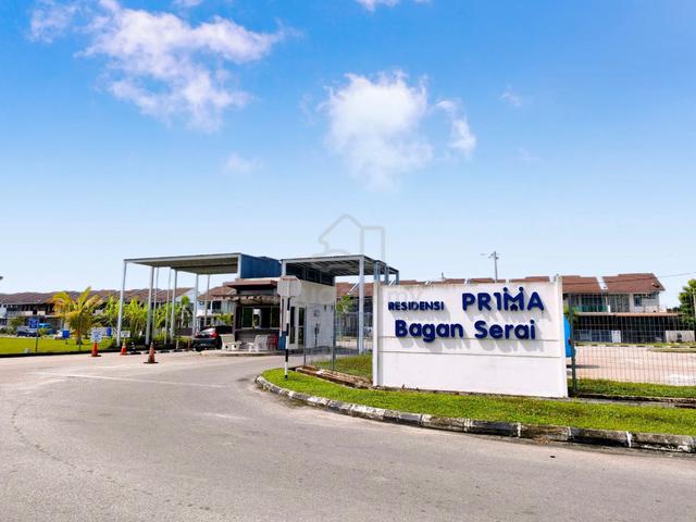 Rumah Teres Dua Tingkat Taman Prima Bagan Serai untuk dijual 1
